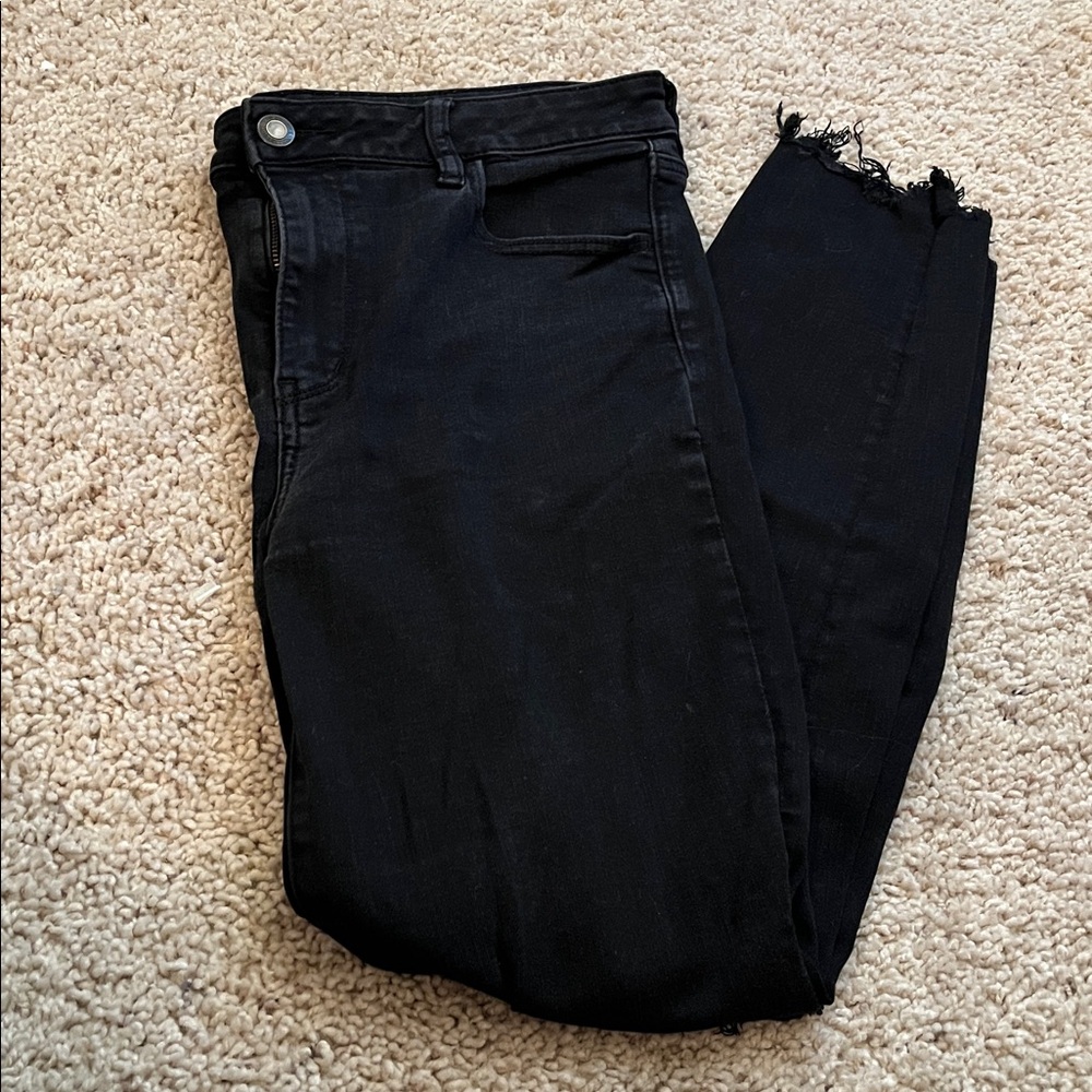 American eagle ripped high rise jegging